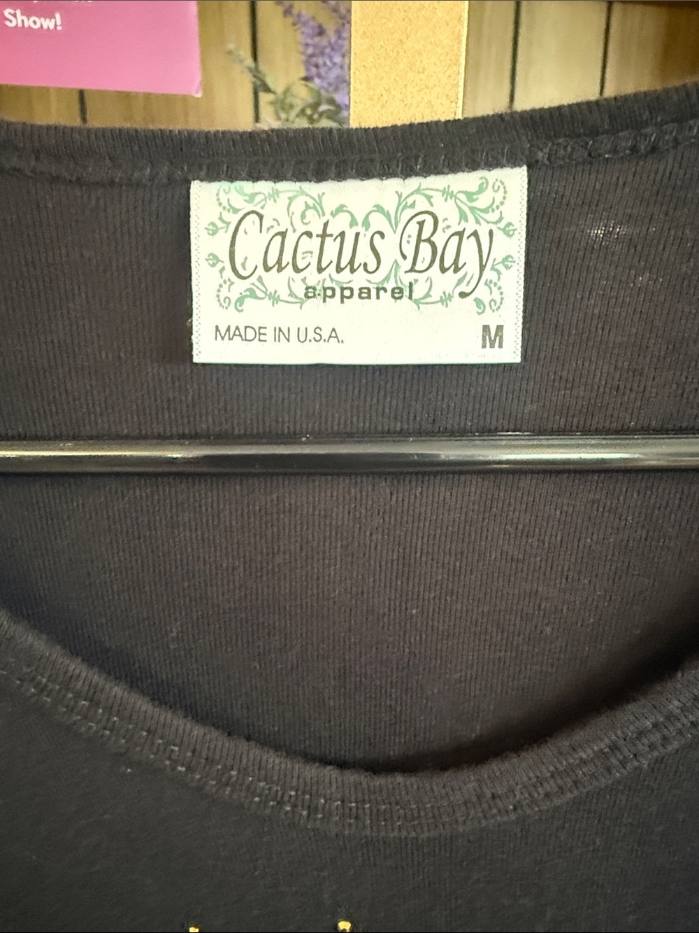 Cactus Bay Rhinestone Tee - Picture 3 of 4